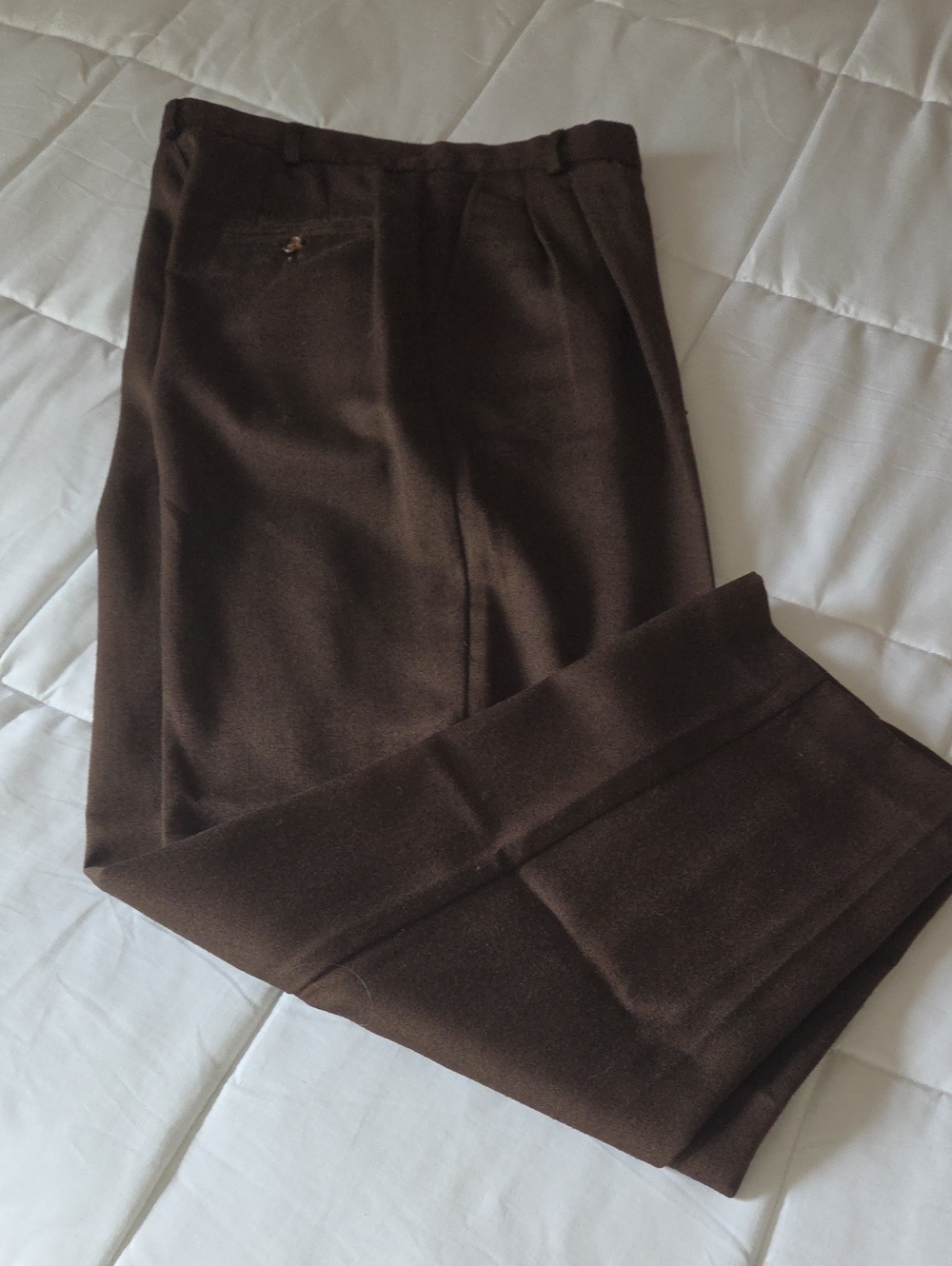 LIZSPORT Chic Women's Dark Brown Slacks